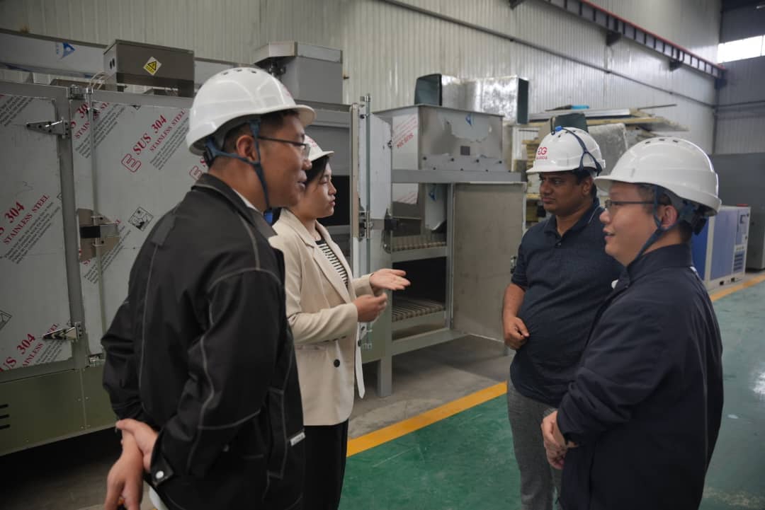 Quality inspection at a partner factory
