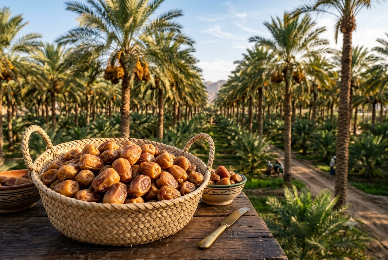 Premium Sukkari Dates (Al-Qassim, Saudi Arabia)