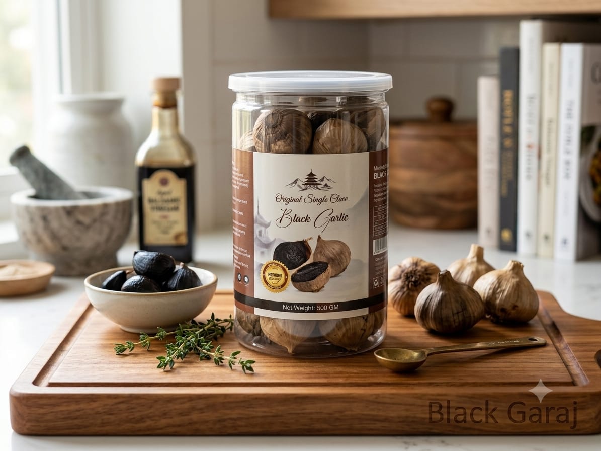 Organic Black Garlic (China)