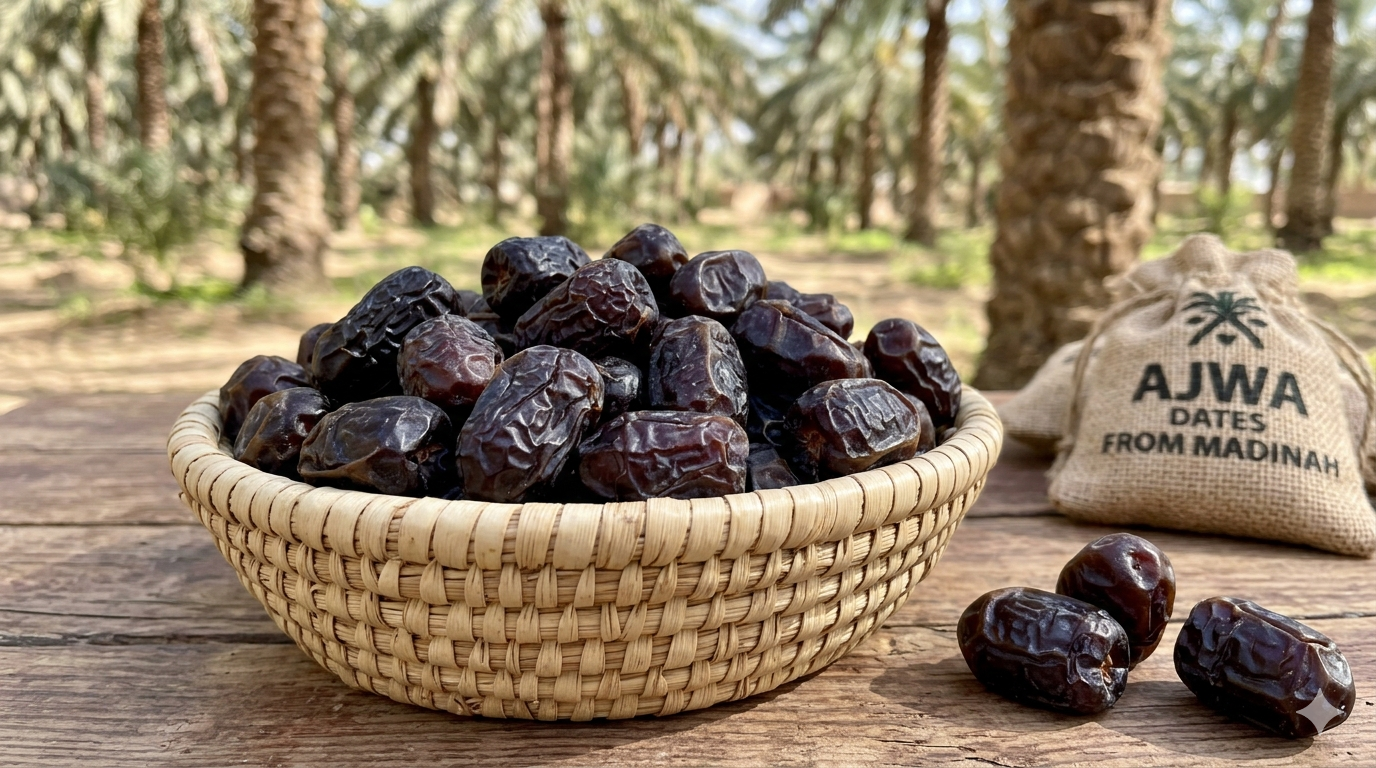 Premium Ajwa Dates (Madina, Saudi Arabia)