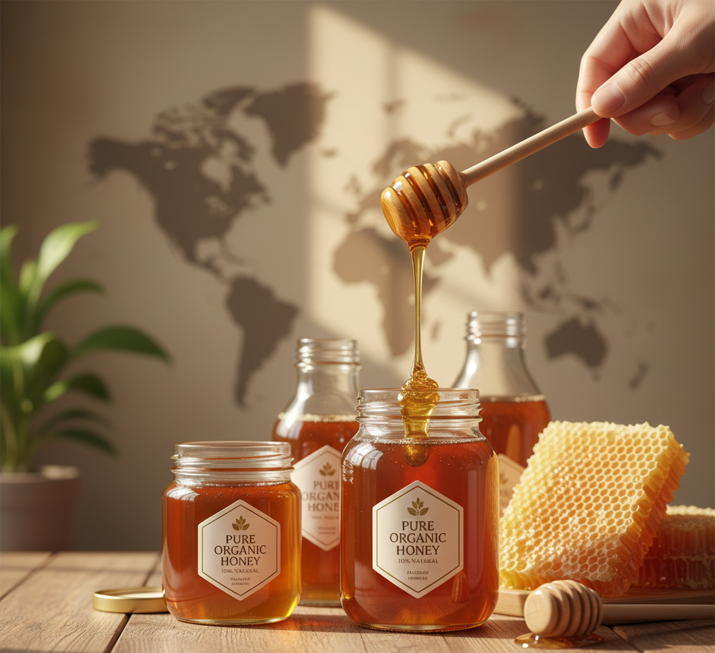 Premium Organic Honeycomb